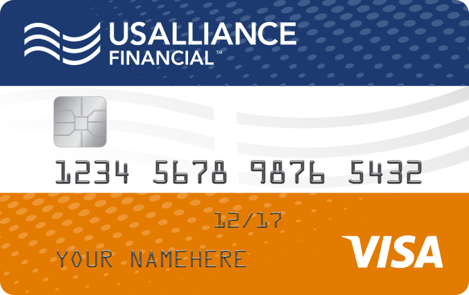 USALLIANCE Financial Federal Credit Union Live Life Fully   USALLIANCE VISA Classic 